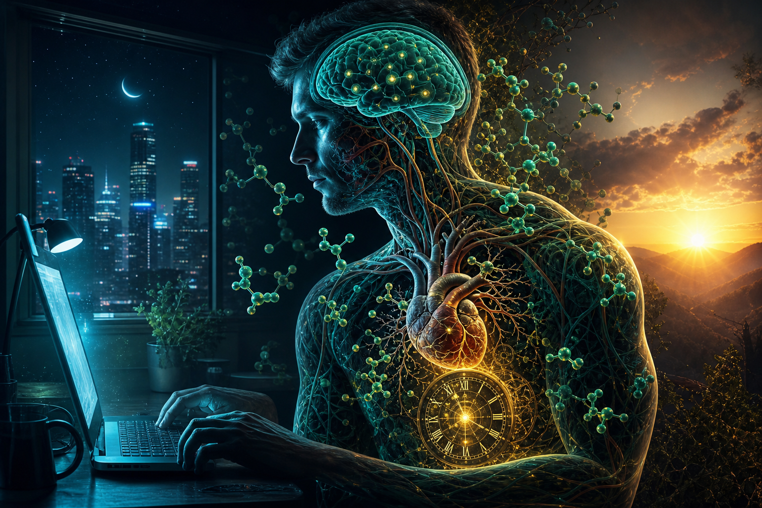 What Really Happens Inside Your Body During an All-Nighter