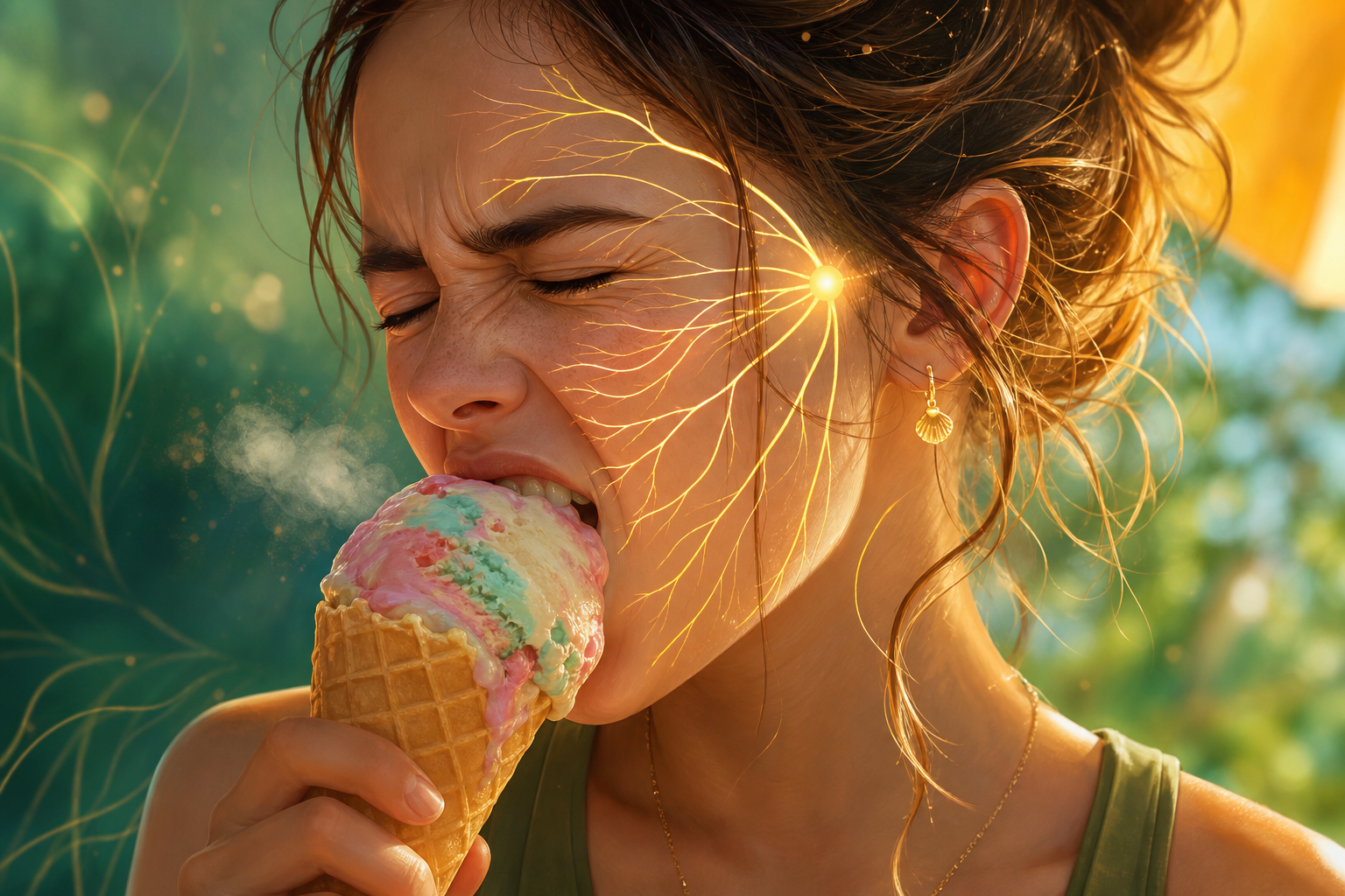 Why Ice Cream Gives Some People Brain Freeze (And How to Stop It)
